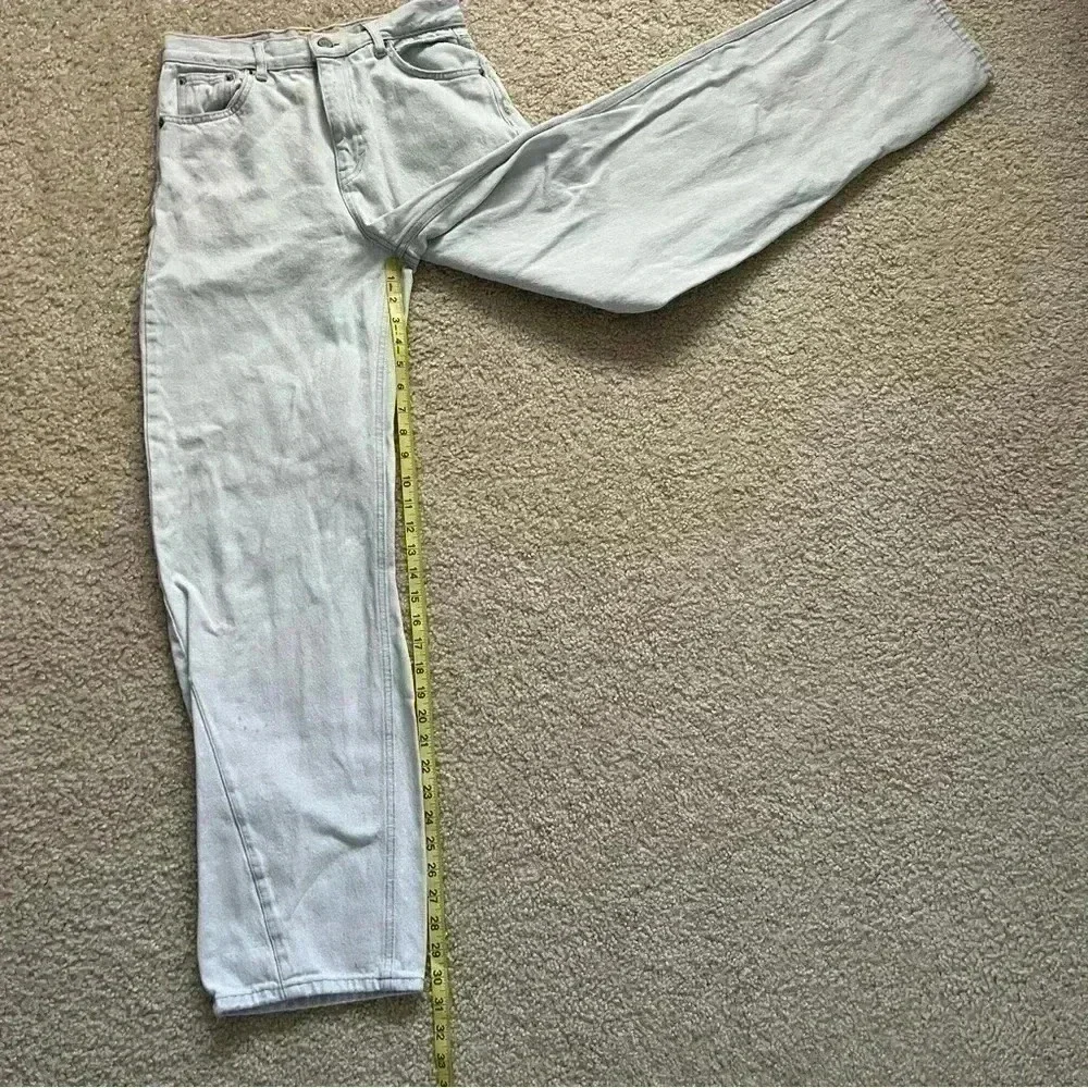 PULL & BEAR By SADIE SINK JEANS Wide Leg Limited Edition Women Size EUR 36 USA 4